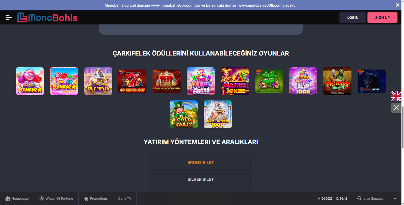 Monobahis Casino Oyunları